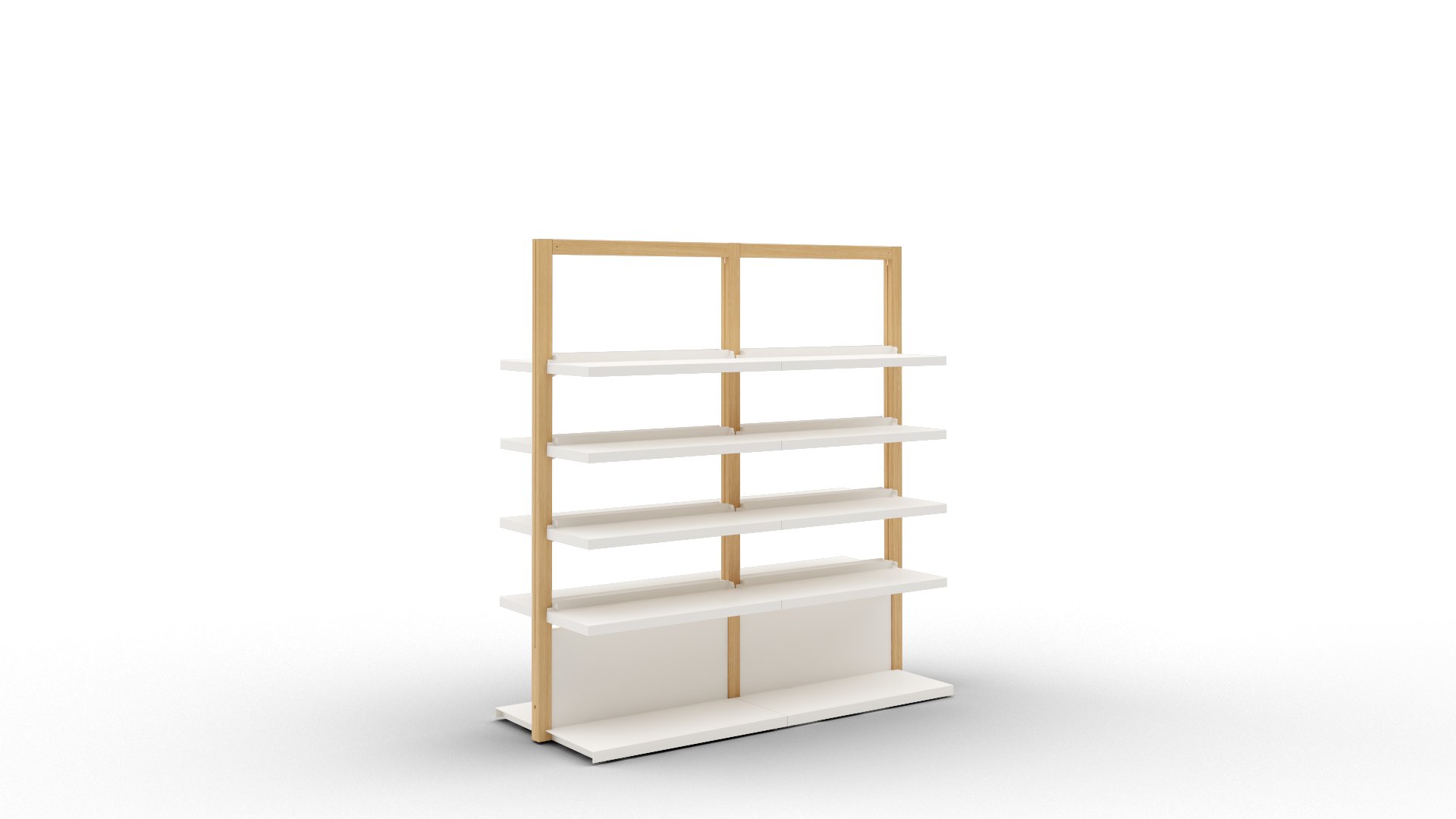 Boline pharmacie gondole étagères 1516 double