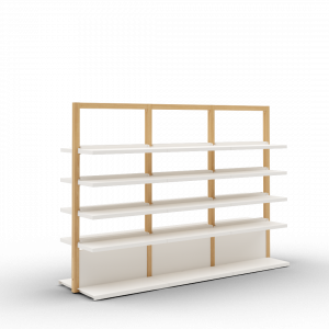 Boline pharmacie gondole étagères 1516 triple