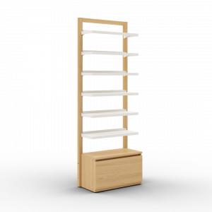 Boline pharmacie mural étagère 2066 avec caisson