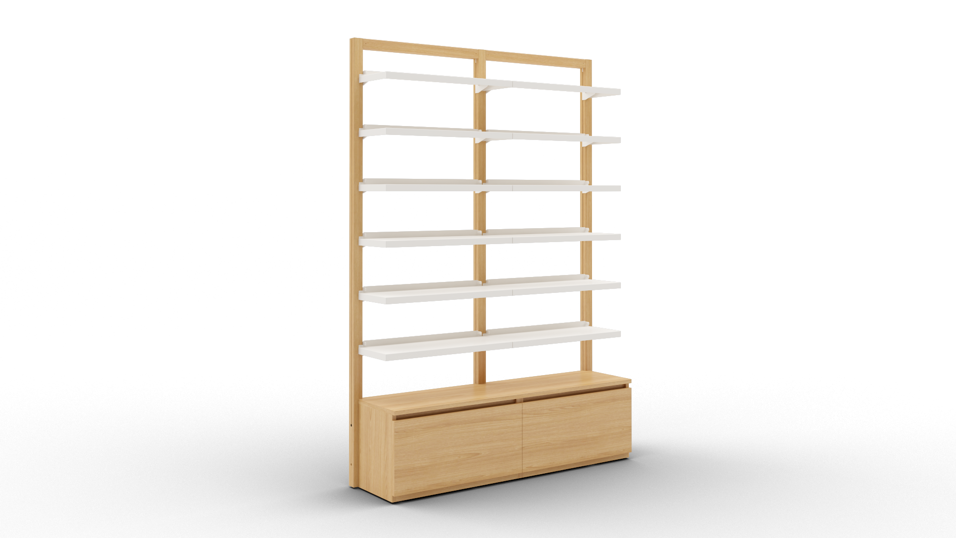 Boline pharmacie mural étagère 2066 double avec caisson