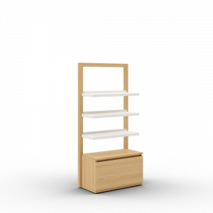 Boline pharmacie mural étagère 1516 avec caisson