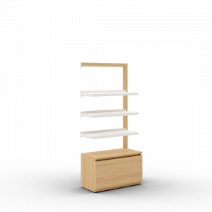 Boline pharmacie mural étagère 1516 extension avec caisson