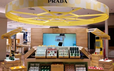Pop-up Prada Beauty aux Galeries Lafayette